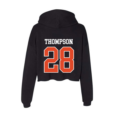 Oregon State - NCAA Football : Blake Thompson - Women's Crop Fleece Hoodie-1