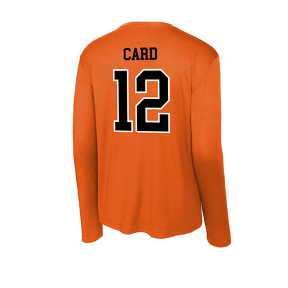 Oregon State - NCAA Football : Zachary Card - Activewear Long Sleeve T-Shirt-1