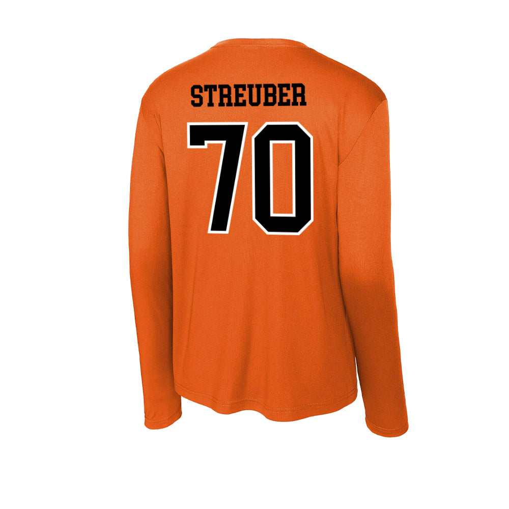 Oregon State - NCAA Softball : Amelia Streuber - Activewear Long Sleeve T-Shirt-1