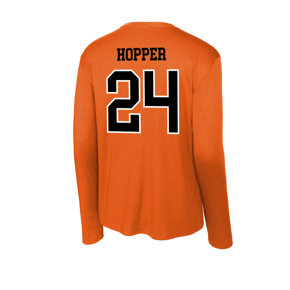 Oregon State - NCAA Football : Tyjai Hopper - Activewear Long Sleeve T-Shirt-1