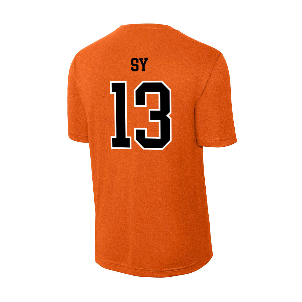 Oregon State - NCAA Men's Basketball : Isaiah Sy - Activewear T-Shirt-1