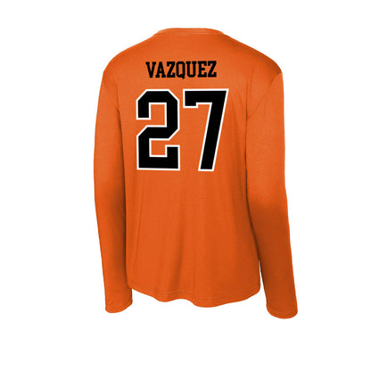 Oregon State - NCAA Baseball : Paul Vazquez - Activewear Long Sleeve T-Shirt-1