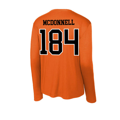 Oregon State - NCAA Wrestling : TJ McDonnell - Activewear Long Sleeve T-Shirt-1