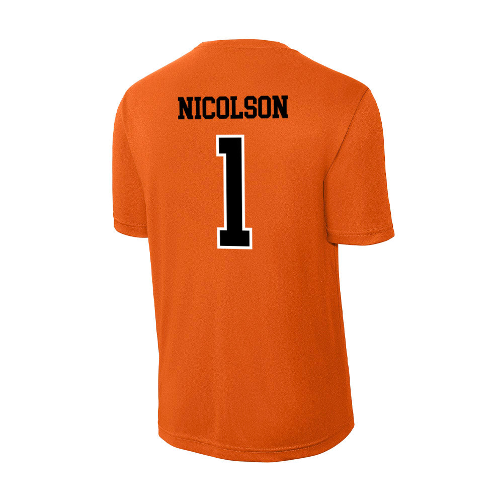 Oregon State - NCAA Men's Soccer : John Nicolson - Activewear T-Shirt-1