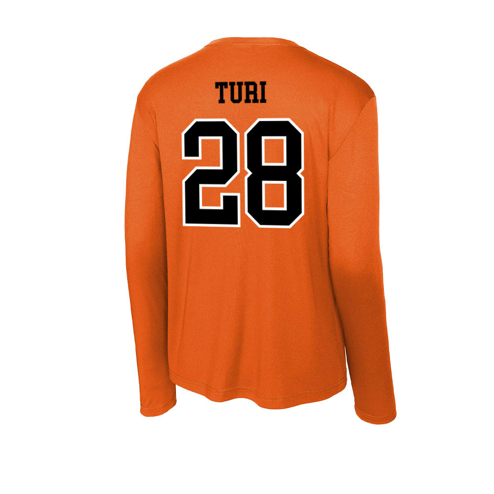 Oregon State - NCAA Women's Soccer : Megin Turi - Activewear Long Sleeve T-Shirt-1