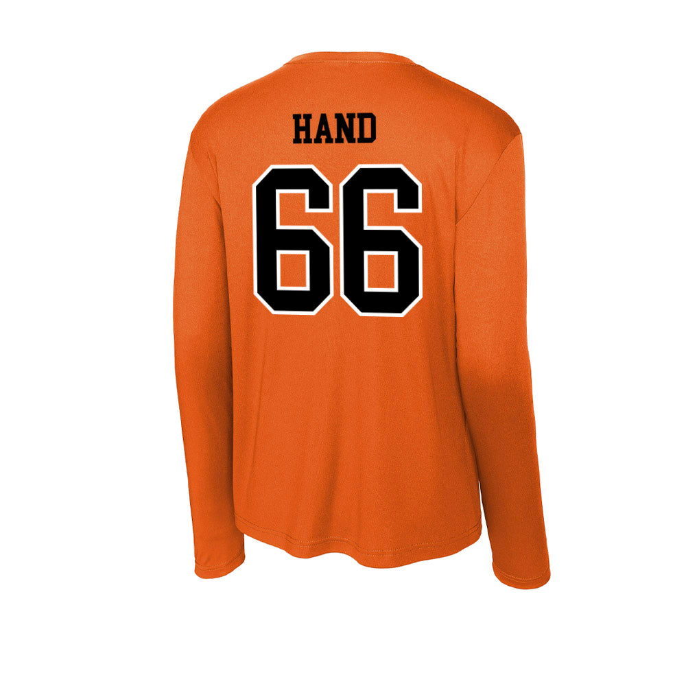 Oregon State - NCAA Football : JT Hand - Activewear Long Sleeve T-Shirt-1