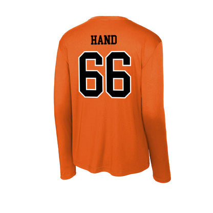 Oregon State - NCAA Football : JT Hand - Activewear Long Sleeve T-Shirt-1