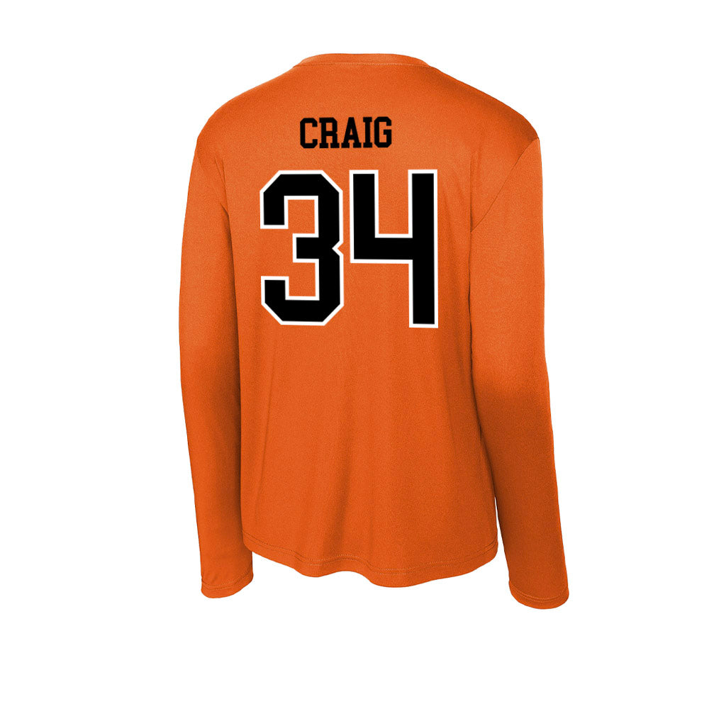 Oregon State - NCAA Football : Sean Craig - Activewear Long Sleeve T-Shirt-1