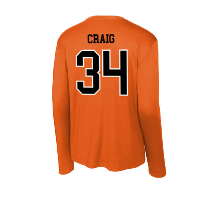 Oregon State - NCAA Football : Sean Craig - Activewear Long Sleeve T-Shirt-1