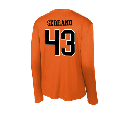 Oregon State - NCAA Baseball : Martin Serrano - Activewear Long Sleeve T-Shirt-1