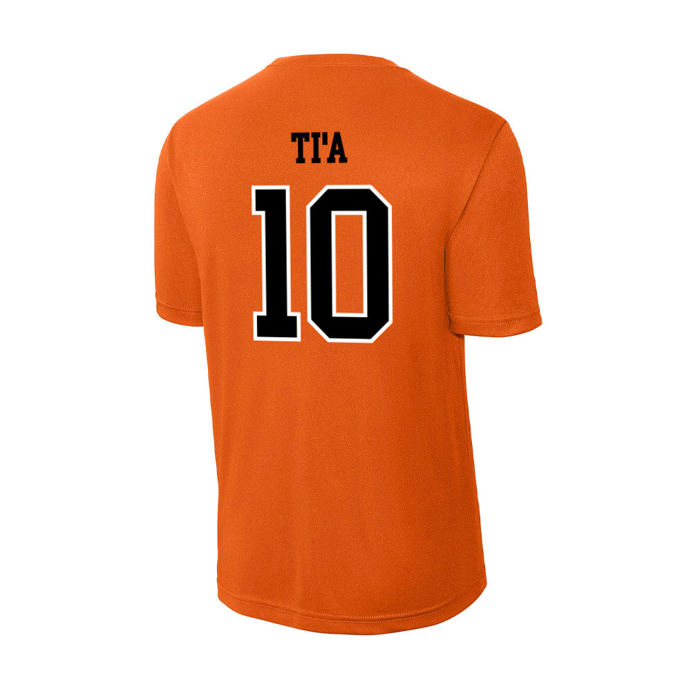 Oregon State - NCAA Football : Tristan Ti'a - Activewear T-Shirt-1
