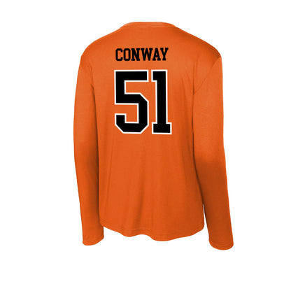 Oregon State - NCAA Football : Maddox Conway - Activewear Long Sleeve T-Shirt-1