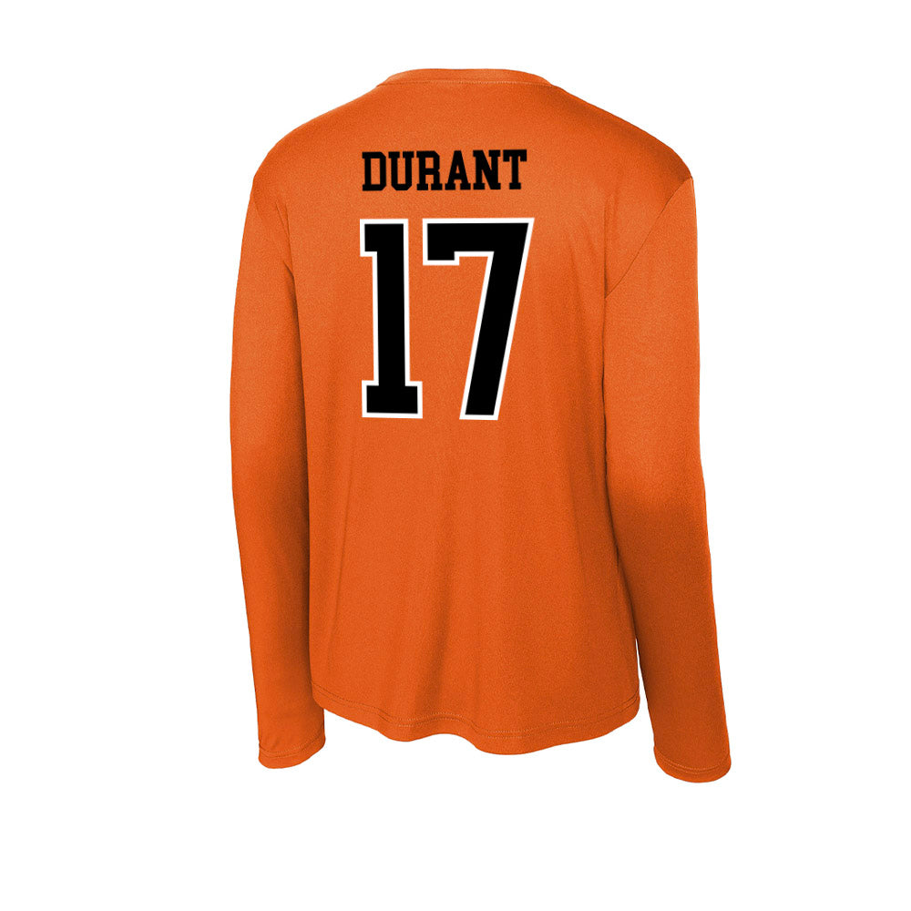 Oregon State - NCAA Football : Malachi Durant - Activewear Long Sleeve T-Shirt-1