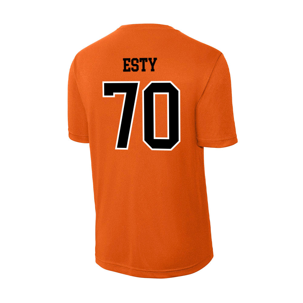 Oregon State - NCAA Football : Zander Esty - Activewear T-Shirt-1