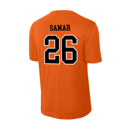 Oregon State - NCAA Men's Basketball : Matija Samar - Activewear T-Shirt-1