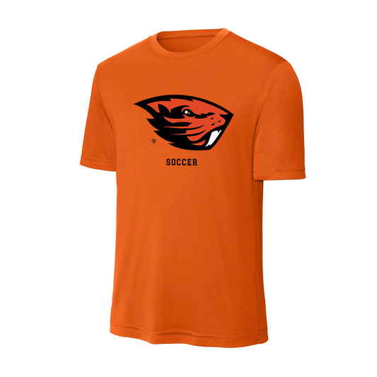 Oregon State - NCAA Women's Soccer : Morgan Long - Activewear T-Shirt-0