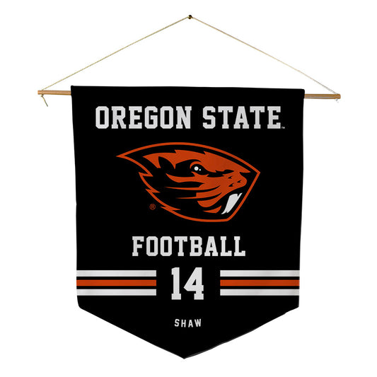 Oregon State - NCAA Football : Kord Shaw - Pennant - 18" x 21"-0