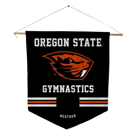 Oregon State - NCAA Women's Gymnastics : Mia Heather - Pennant - 18" x 21"-0