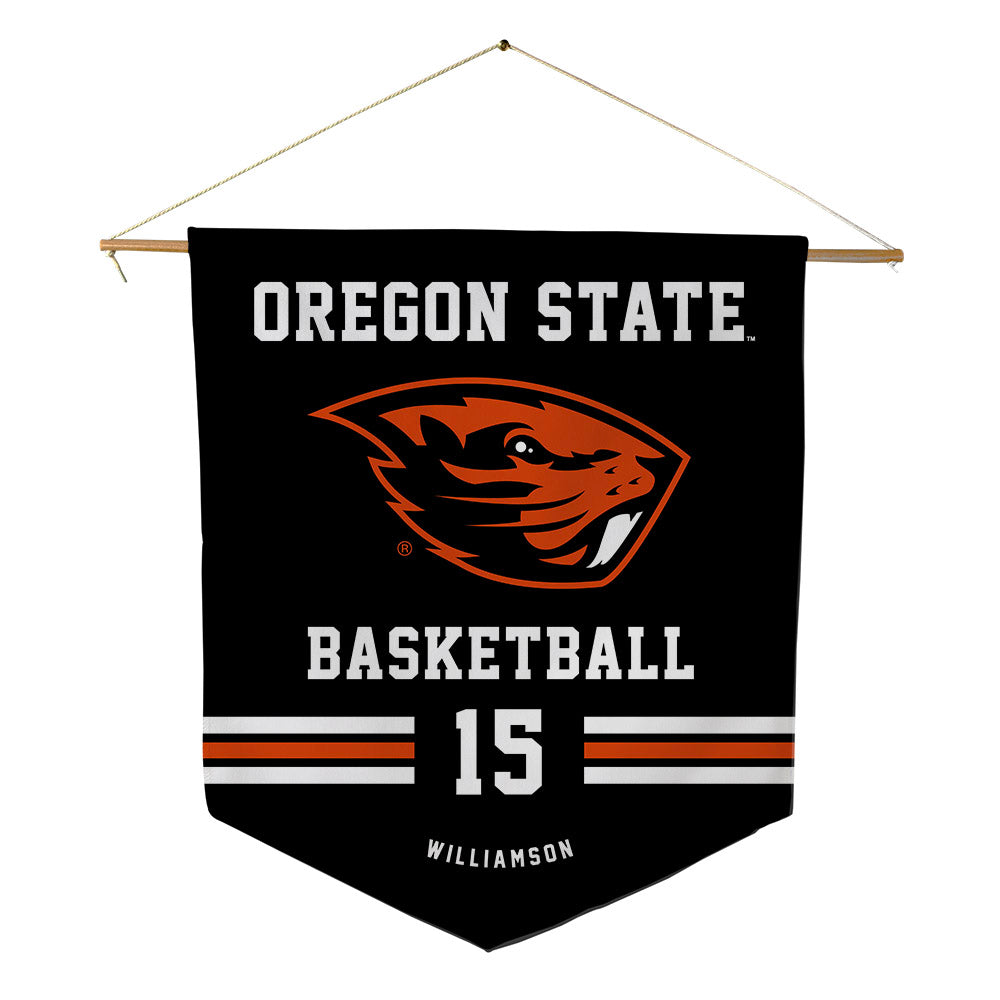 Oregon State - NCAA Women's Basketball : Lizzy Williamson - Pennant - 18" x 21"-0