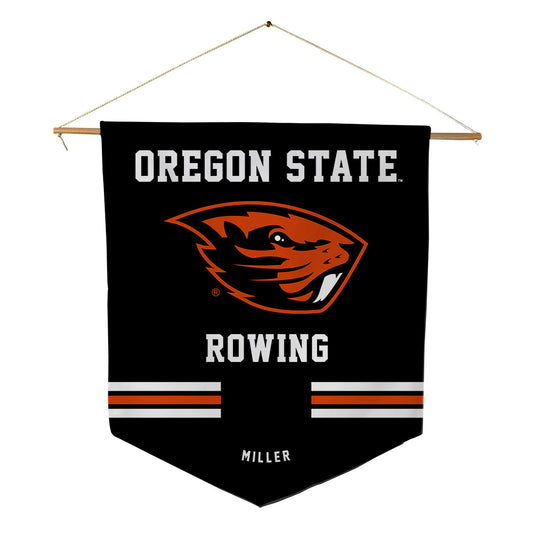 Oregon State - NCAA Women's Rowing : Ashtyn Miller - Pennant - 18" x 21"-0