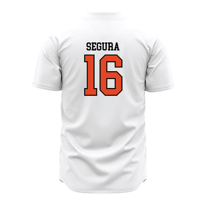 Oregon State - NCAA Baseball : Eric Segura - White Jersey-1