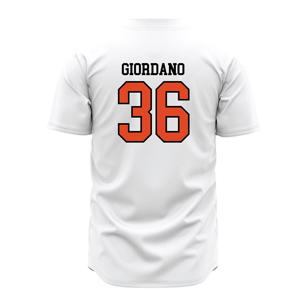 Oregon State - NCAA Baseball : Jack Giordano - White Jersey-1