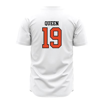 Oregon State - NCAA Baseball : Wyatt Queen - White Jersey-1