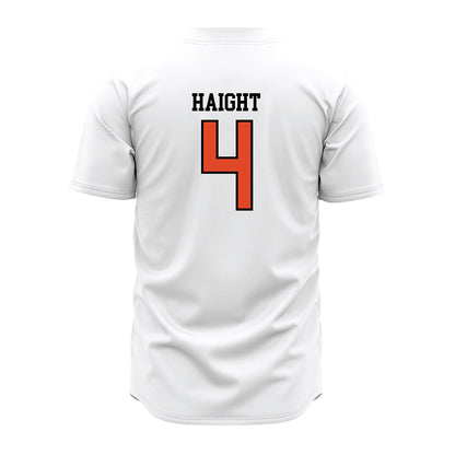 Oregon State - NCAA Baseball : Adam Haight - White Jersey-1