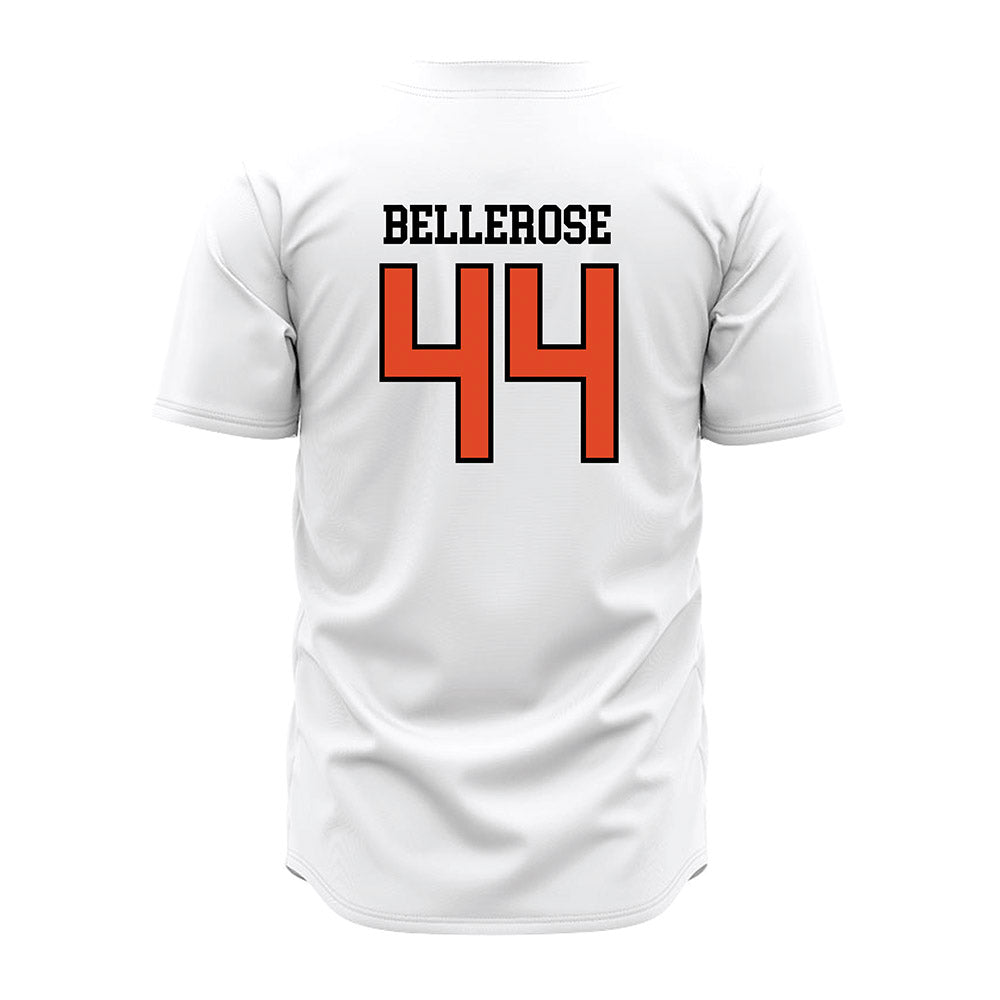 Oregon State - NCAA Baseball : Tyler Bellerose - White Jersey-1
