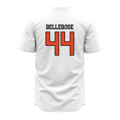 Oregon State - NCAA Baseball : Tyler Bellerose - White Jersey-1