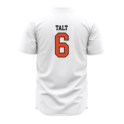 Oregon State - NCAA Baseball : Easton Talt - White Jersey-1