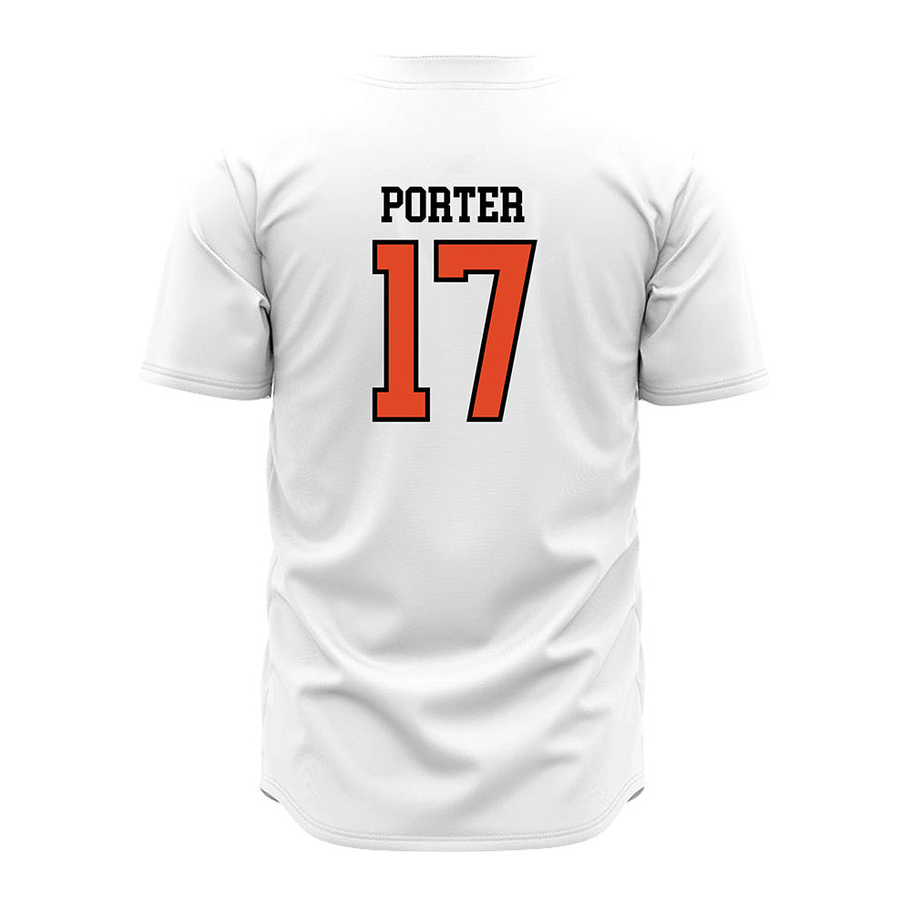 Oregon State - NCAA Baseball : Ethan Porter - White Jersey-1