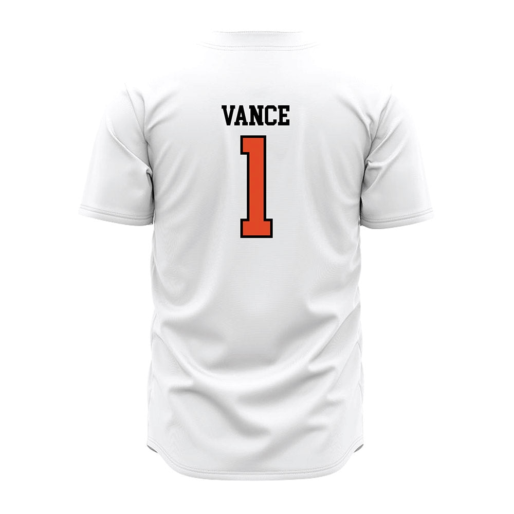 Oregon State - NCAA Baseball : Cooper Vance - White Jersey-1