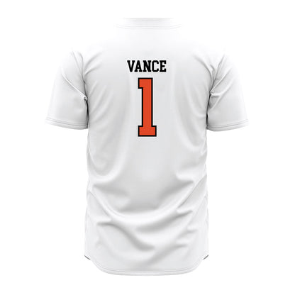 Oregon State - NCAA Baseball : Cooper Vance - White Jersey-1