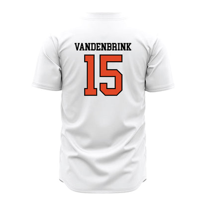 Oregon State - NCAA Baseball : Ryan VandenBrink - White Jersey-1
