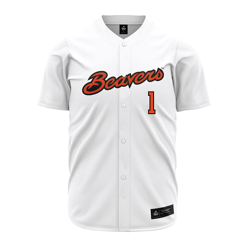 Oregon State - NCAA Baseball : Cooper Vance - White Jersey-0