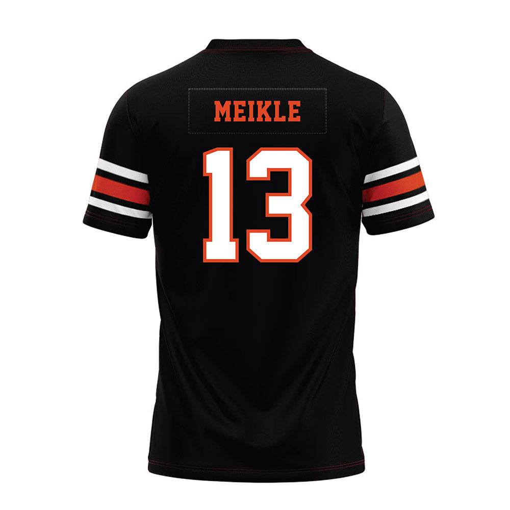 Oregon State - NCAA Football : Shamar Meikle - Black Premium Football Jersey-1