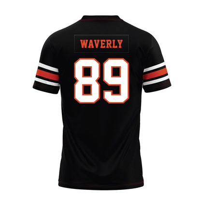 Oregon State - NCAA Football : T'Andre Waverly - Black Premium Football Jersey-1