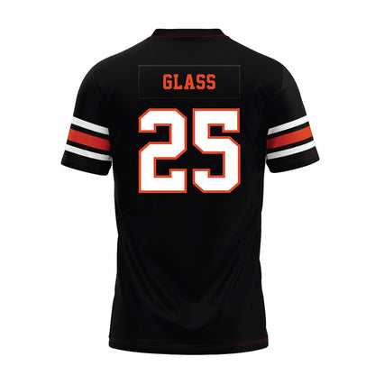 Oregon State - NCAA Football : Kourdey Glass - Black Premium Football Jersey-1