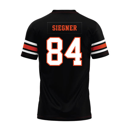 Oregon State - NCAA Football : Cody Siegner - Black Premium Football Jersey-1