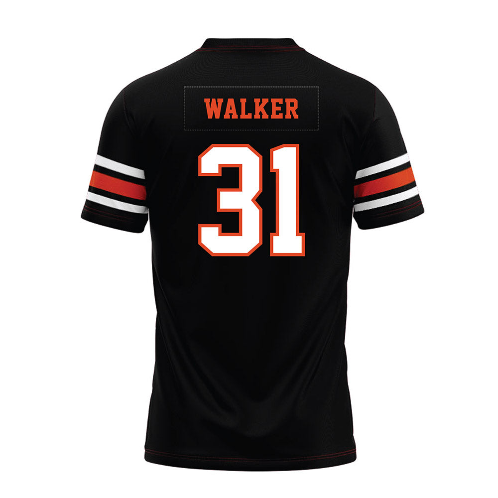 Oregon State - NCAA Football : Max Walker - Black Premium Football Jersey-1