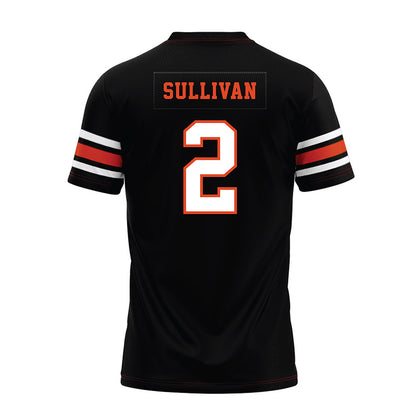 Oregon State - NCAA Football : Aiden Sullivan - Black Premium Football Jersey-1
