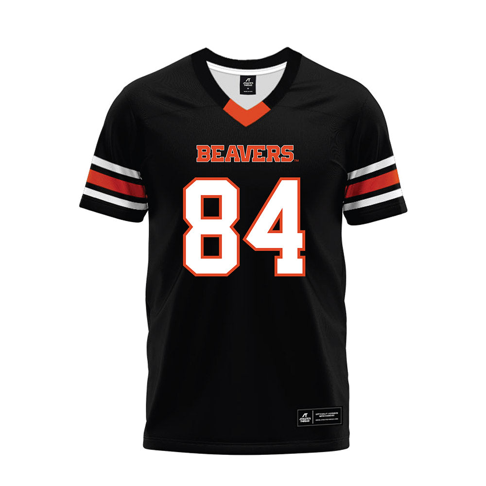 Oregon State - NCAA Football : Cody Siegner - Black Premium Football Jersey-0