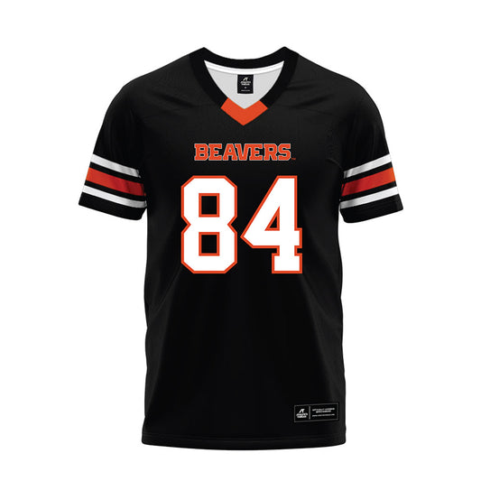 Oregon State - NCAA Football : Cody Siegner - Black Premium Football Jersey-0