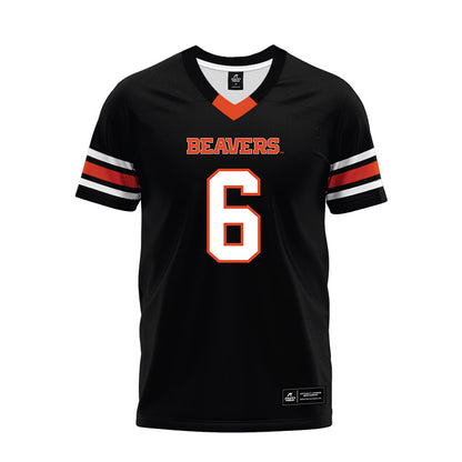 Oregon State - NCAA Football : Maalik Murphy - Black Premium Football Jersey-0