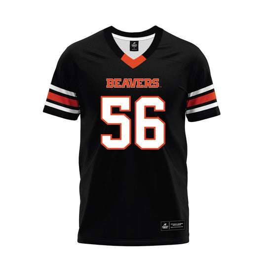 Oregon State - NCAA Football : Dylan Sikorski - Black Premium Football Jersey-0