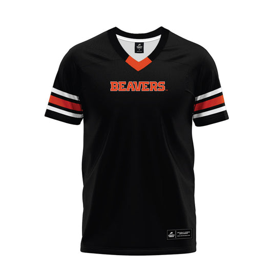 Oregon State - NCAA Football : AJ Newberry - Black Premium Football Jersey-0