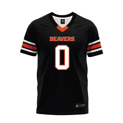 Oregon State - NCAA Football : Anthony Hankerson - Black Premium Football Jersey-0