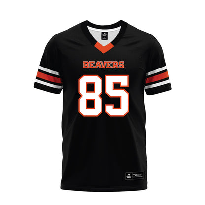 Oregon State - NCAA Football : Cooper Jensen - Black Premium Football Jersey-0