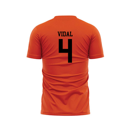 Oregon State - NCAA Men's Soccer : Oriol Vidal - Orange Soccer Jersey-1